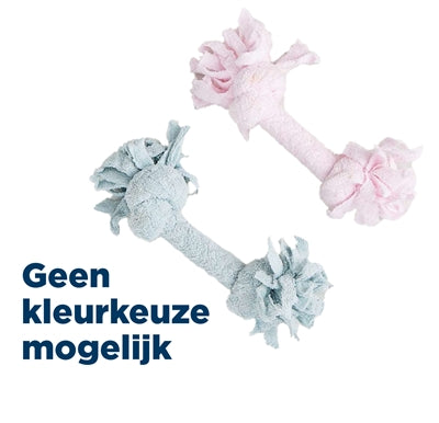 Fofos Terry Puppy Touw 2 Knopen 22X6X6Cm