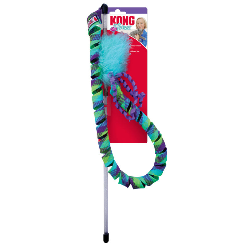 Kong Teaser Kattenhengel Curlz 71X3X3 Cm