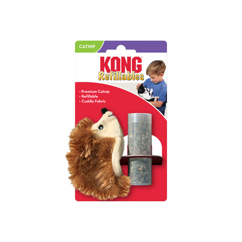 Kong Egel Met Catnip Bruin 10X2,5X6,5 Cm