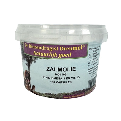Dierendrogist Zalmolie Capsules 60 Stuks