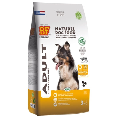 Bf Petfood Adult Kalkoen Graanvrij 3 Kg