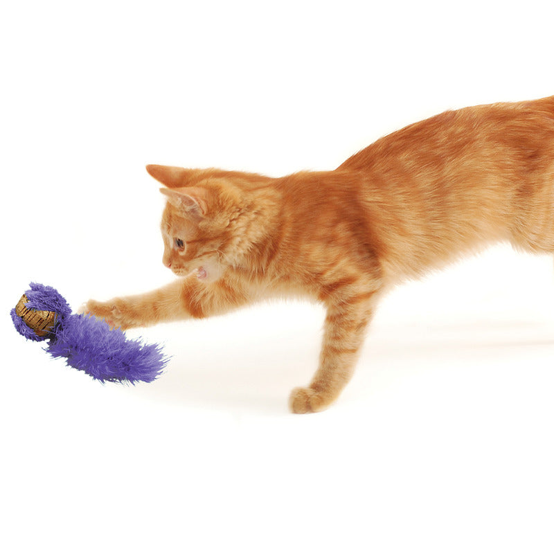 Kong Cat Active Kurk Bal Assorti 5,5X4X15 Cm