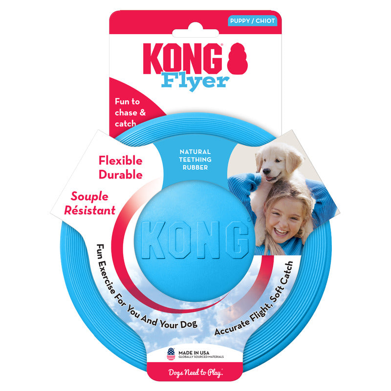 Kong Puppy Flyer Assorti 18X2X18 Cm