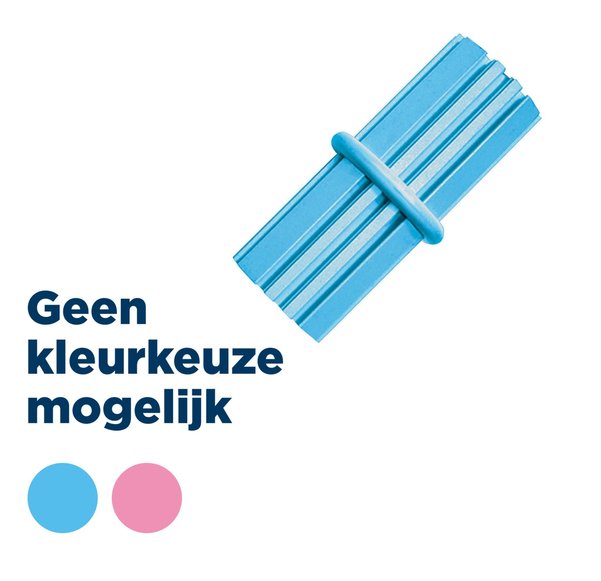 Kong Puppy Teething Stick Roze Of Lichtblauw Assorti 12X5,5X5,5 Cm