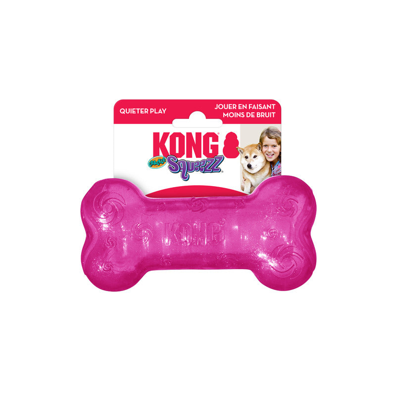 Kong Squeezz Krakend Bot Assorti 15X7,5X4,5 Cm