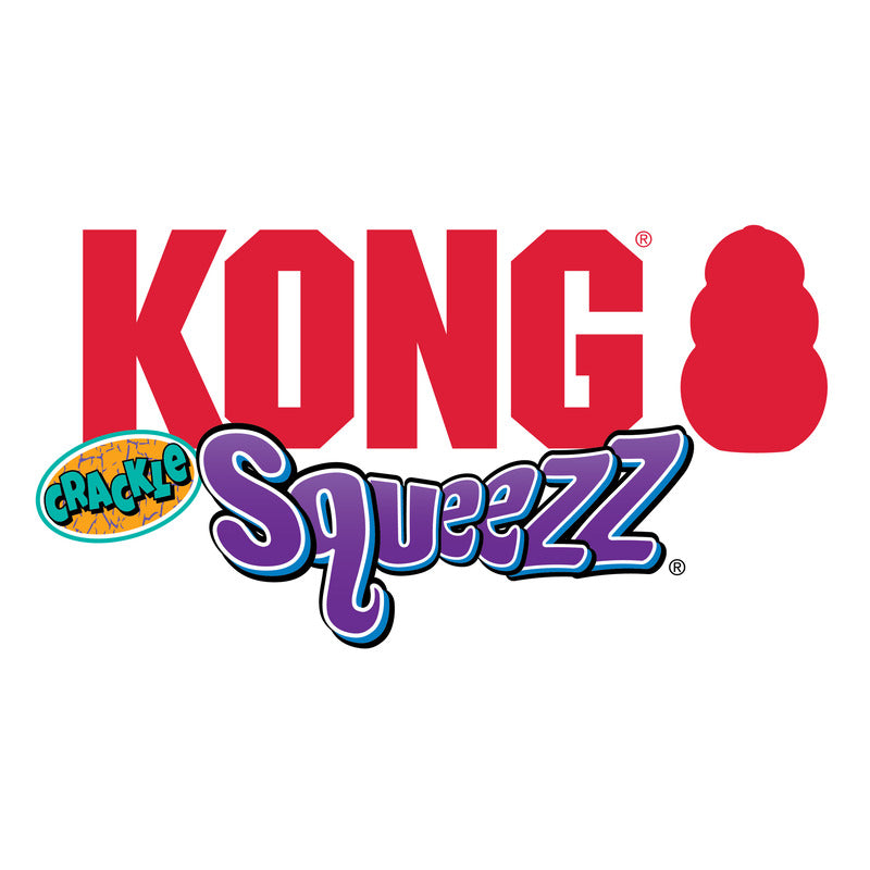 Kong Squeezz Krakend Bot Assorti 15X7,5X4,5 Cm