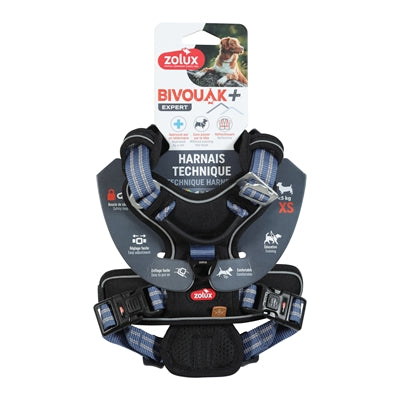 Zolux Bvk Hondentuig Blauw Xs 25,5-38X33-43 Cm