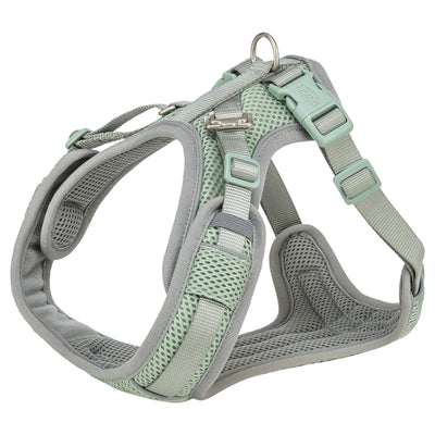 Trixie Hondentuig Premium Flexmesh Brede Borst Saliegroen Xs-S 40-57X1,5 Cm
