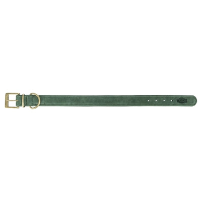 Trixie Halsband Hond Pure Leer Saliegroen Xs-S 27-34X2,5 Cm