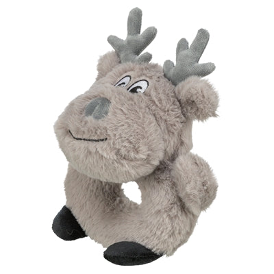 Trixie Rendier Pluche Grijs 24 Cm