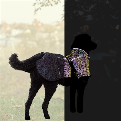 Trixie Hondenjas Limoux Reflect Zwart / Grijs 30 Cm