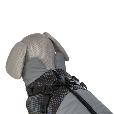 Trixie Hondenjas Pontis Met Tuig Reflect Grijs 36 Cm