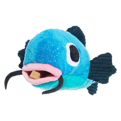 Bark Catfisch Claude Meerval Hide & Seek Pluche Blauw 21,5X24X11 Cm