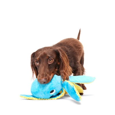 Bark Odd Otto Octopus Met Spikey Bal Pluche Blauw 30X12X8 Cm