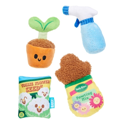 Bark Greenhouse Gang Tuingerei Pluche Vier Speeltjes 28X22X7 Cm Tot 10 Kg