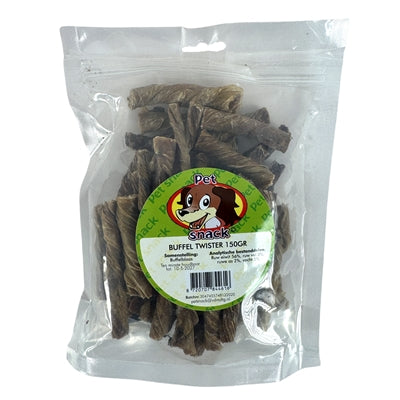Petsnack Buffel Twist Small 150 Gr