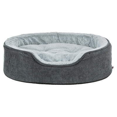 Trixie Vital Hondenmand Lino Soft Ovaal Grijs / Lichtgrijs 60X45 Cm