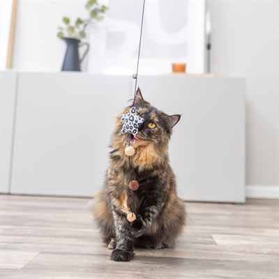 Trixie Kattenhengel Ster Pluche Met Kattenkruid / Catnip 50 Cm