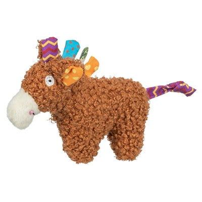 Trixie Paard Pluche Met Kattenkruid / Catnip Bruin 15 Cm