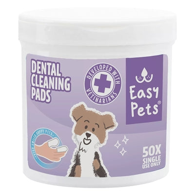 Easypets Tooth Cleaning Pads 50 St