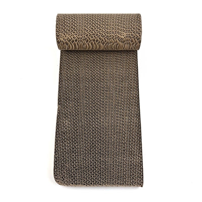 Happy Pet Tabby Patch Krabmat Chaise Lounge Karton 46X22X14 Cm