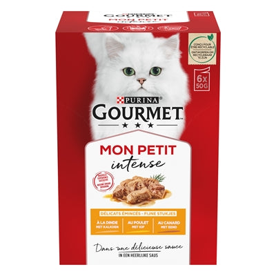 Gourmet Mon Petit Gevogelte 6X50 Gr