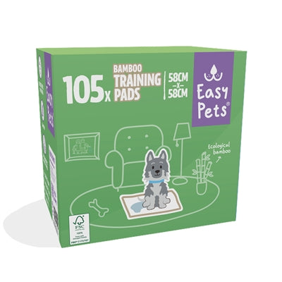 Easypets Puppy Training Pads Bamboo 58X58 Cm 250 St