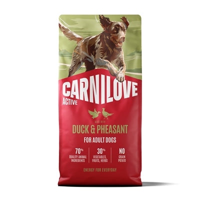 Carnilove Active Adult All Breeds Duck / Pheasant 4 Kg