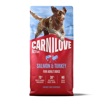 Carnilove Active Adult All Breeds Salmon / Turkey 4 Kg