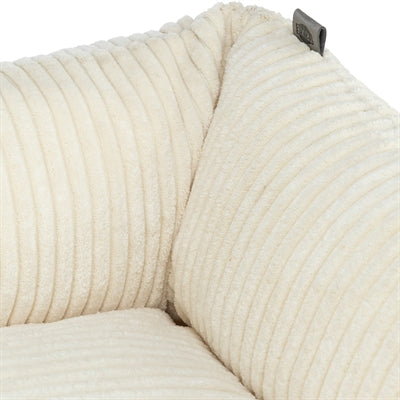 Trixie Vital Hondenmand Jonna Hoekig Ribfluweel Creme 60X50 Cm
