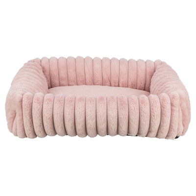 Trixie Hondenmand Lonni Hoekig Ribfluweel Roze 65X50 Cm