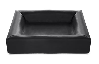 Bia Bed Kunstleer Hoes Hondenmand Zwart Bia-4 85X70X15 Cm