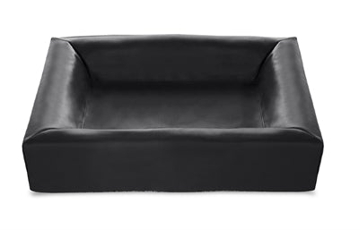 Bia Bed Kunstleer Hoes Hondenmand Zwart Bia-4 85X70X15 Cm