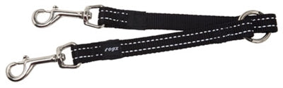 Rogz For Dogs Snake Splitter Zwart 16 Mmx23 Cm