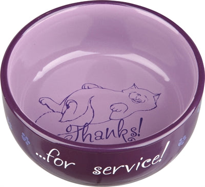 Trixie Voerbak Thanks For Service Assorti 15 Cm 0,3 Ltr