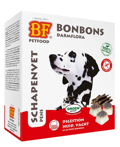 Bf Petfood Schapenvet Maxi Bonbons Pens 40 St