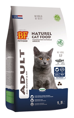 Bf Petfood Premium Quality Kat Adult Fit 1,5 Kg