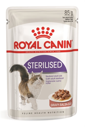 Royal Canin Feline Sterilised In Gravy 12X85 Gr
