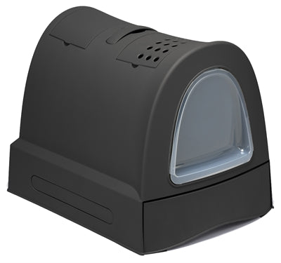 Imac Kattenbak Zuma 2Nd Life Met Schuiflade Antraciet 40X56X42,5 Cm