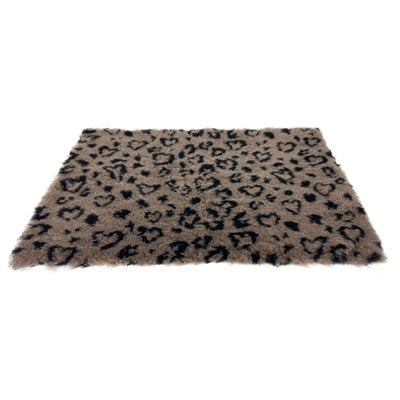 Martin Vetbed Print Luipaardprint Beige / Zwart Gerecycled 75X50 Cm