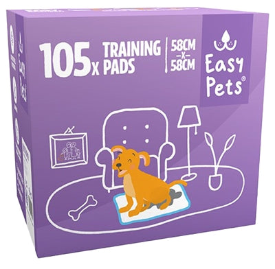 Easypets Puppy Training Pads Lavender 58X58 Cm 250 St