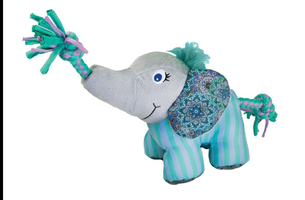 Kong Knots Carnival Olifant 17X12,5X9 Cm