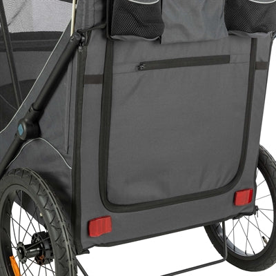 Trixie Hondenfietskar Opvouwbaar Grijs 90X63X95 Cm