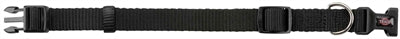 Trixie Halsband Hond Premium Zwart 25-40X1,5 Cm