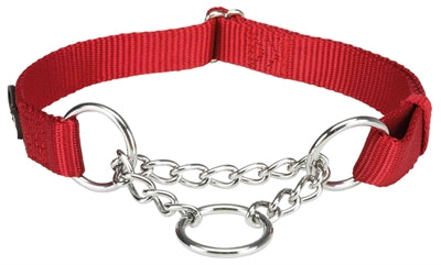 Trixie Halsband Hond Premium Halfslip Halsband Rood 45-70X2,5 Cm