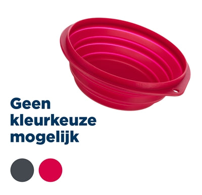 Trixie Voerbak / Drinkbak Reis Siliconen Assorti 250 Ml 11 Cm