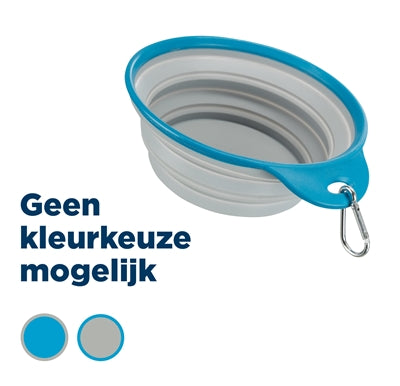 Trixie Voerbak / Drinkbak Reis Stevige Rand Siliconen Assorti 500 Ml 14 Cm