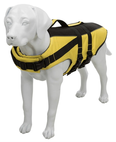 Trixie Zwemvest Geel / Zwart Xs 30-50X28 Cm