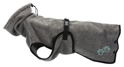 Trixie Badjas Hond Badstof Grijs 30 Cm
