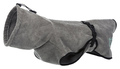 Trixie Badjas Hond Badstof Grijs 30 Cm